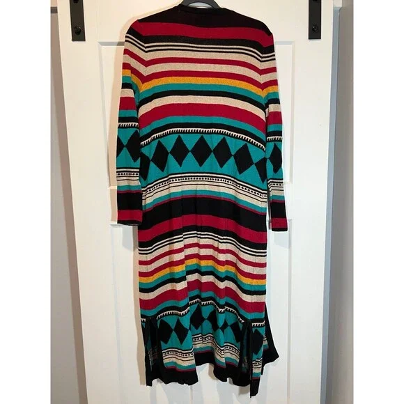 Scully Multicolored Cardigan Sweater | Size S | NWOT - Picture 2 of 3